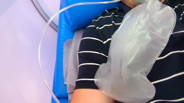 A Hyperbaric Oxygen Chamber Bag