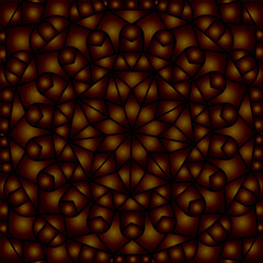 Colorful gradient ornament. A background with a symmetrical pattern. There is a template for interior decoration, screensavers, covers and the implementation of a creative idea