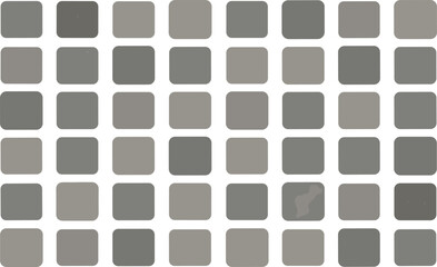Gray and black squares with subtle white dots and shapes