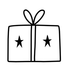 illustration of gift box icon