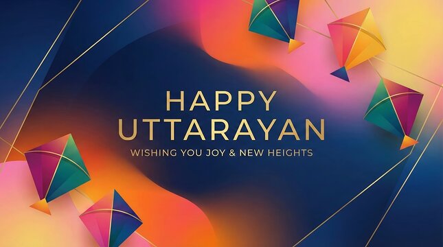 Uttarayan poster/banner