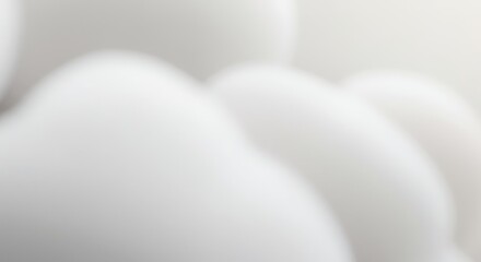 Extreme depth of field blur creating an amorphous, soft white and pale gray abstract background with no discernible shape or subject matter ,simplicity ,background ,design element