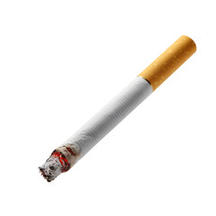 Obraz premium Lit Cigarette with Smoke