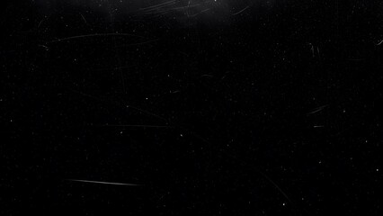 Black Textured Background With White Scratches and Dust Particles image photo