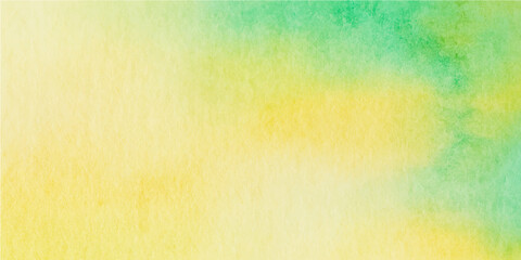 Abstract watercolor and colorful grunge background featuring a vintage paint texture on old paper canvas with a green and pink retro design backdrop