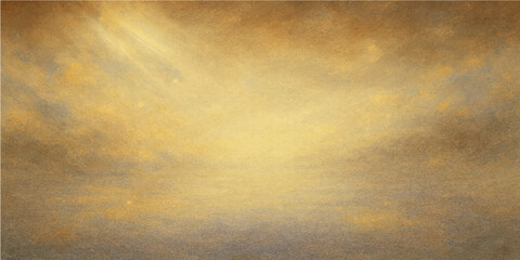 A worn brown grunge metal texture background features aged parchment patterns and stained vintage design elements on a dirty antique canvas wall