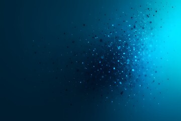 Blue particle explosion abstract background with dynamic splatter texture