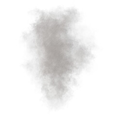 Thin smoke rising up isolated transparent background realistic sketch PNG with alpha channel

