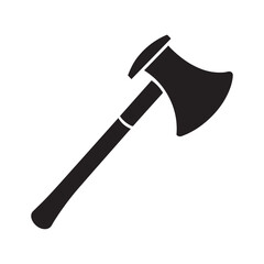 Axe Sharp Blade Icon Vector Illustration