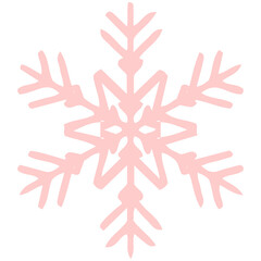 Christmas snowflake icons.