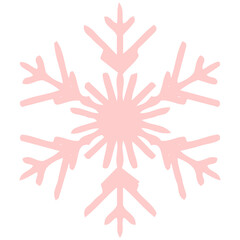 Christmas snowflake icons.