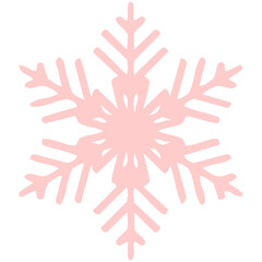 Christmas snowflake icons.