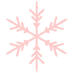 Christmas snowflake icons.