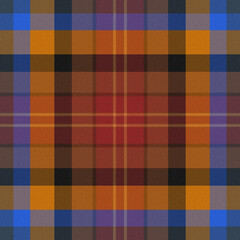Color AutumnRed and Janitor and Cinder plaid texture seamless pattern 