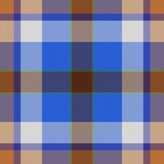 Color CeruleanBlue and LambChop and AmericanSilver plaid texture seamless pattern 