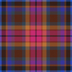 Color ChocolatePlum and UmbriaRed and NightinManchester plaid texture seamless pattern 