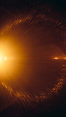 Obraz premium Abstract Natural Sun flare on the black