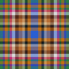 Color Fudgesicle and VioletsAreBlue and SpringbokGreen plaid texture seamless pattern 