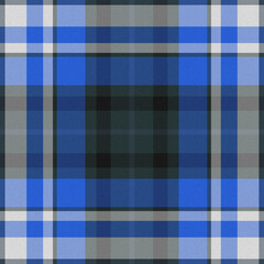 Color MonacoBlue and AmericanSilver and Quarry plaid texture seamless pattern 