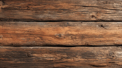 Fototapeta premium top-down view of a clean wooden table surface