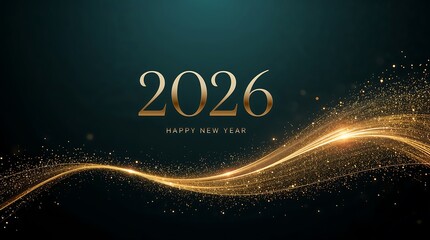 2026 Happy New Year Festive Celebration Background Design, celebration background.