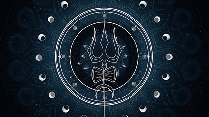 Symbolic representation of the trishul