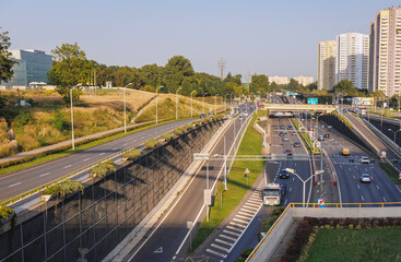 So called The Stars residential buildings in Katowice, Poland