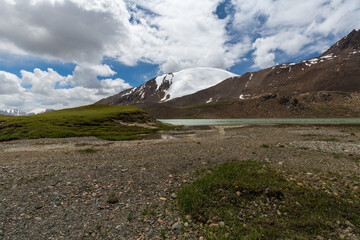Fototapeta premium The Arabel Plateau is a highland area in Kyrgyzstan