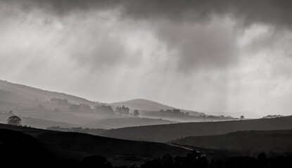 Spring rains over Kykoe.