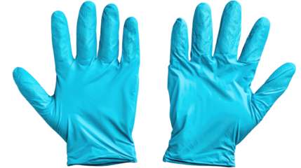 Blue Disposable Gloves For Hygiene and Safety in Various Settings