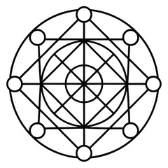 Fototapeta premium abstract 3d sphere