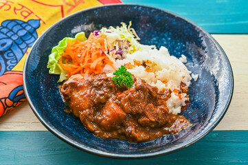牛すじカレーライス