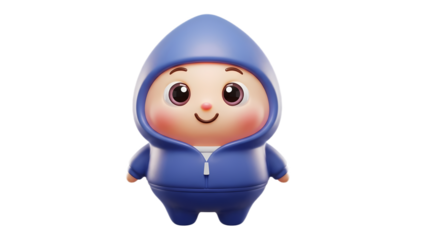 3d emoji emote for social media icon cute character design 