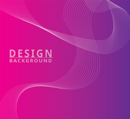 Abstract Gradient Wave Lines Background,Futuristic Flow Curve Pattern, Modern Colorful Blend of Blue Purple Red, Dynamic Swirl Line Art Template for Poster, Banner, Web, and Graphic Design