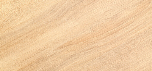 Naklejka premium Light wooden texture as background, top view
