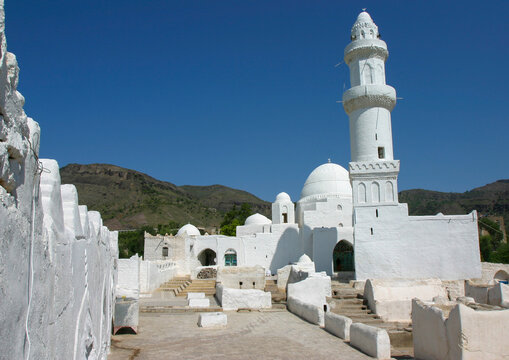 White Mosque of Ahmed Ibn Alwan, Taiz Governorate, Yafrus, Yemen