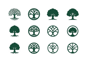 Environmental Activism Logos. environmental activism. Icon set.