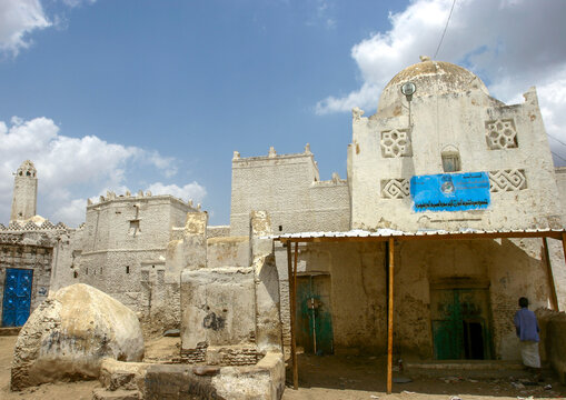 Heritage house in the old town, Al Hudaydah Governorate, Zabid, Yemen