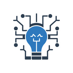 Idea Icon - Ai Idea Technology Icon