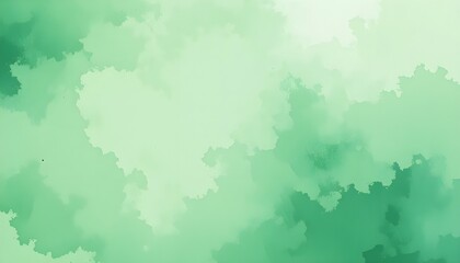 Obraz premium Hand-Drawn Light Green Watercolor Background Vector for Posters and Creative Designs