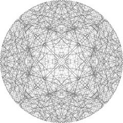 op art creative pattern, ornament, fashion print, modern linear background, vector decoration