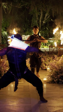 Vertical Paper Cut Transition 03