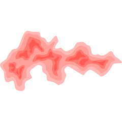 Zoster virus illustration