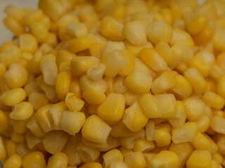 Corn kernels in a bowl