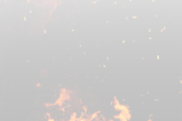 Hot flames rise steadily with flickering motion and radiant glow. The fire texture feels alive and...