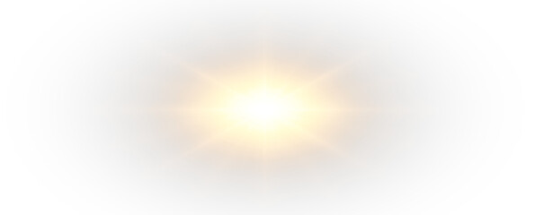 Bright golden shine surrounded by shimmering star beams and festive night glow, producing a polished luxury atmosphere perfect for Christmas party artwork. © Lia