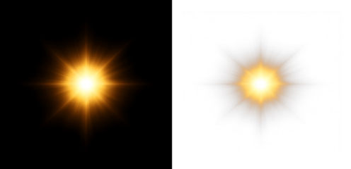 Luxurious gold star glow combined with disco glitz and shimmering magical shine, creating a stylish night decoration background ideal for modern artwork.