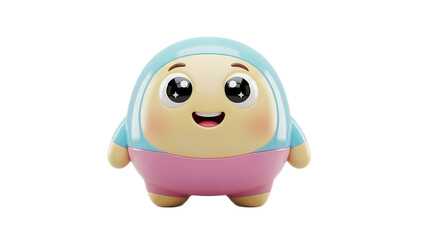Obraz premium 3d emoji emote for social media icon cute character design 