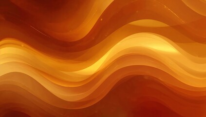 Flowing abstract waves filling digital canvas, showing golden central band and faint light streaks