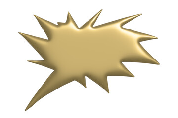 3d speech bubble Blank empty message box Textbox frame for banners, price tags, stickers, design